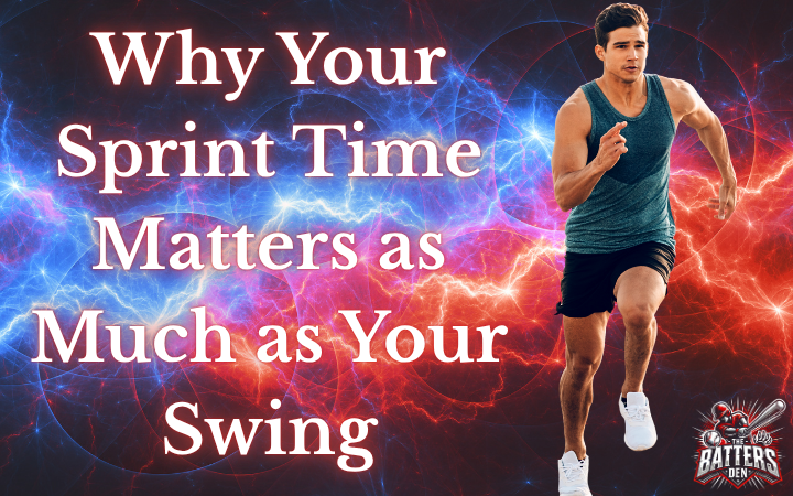 Why your spring time matters as much as your swing blog image with a runner