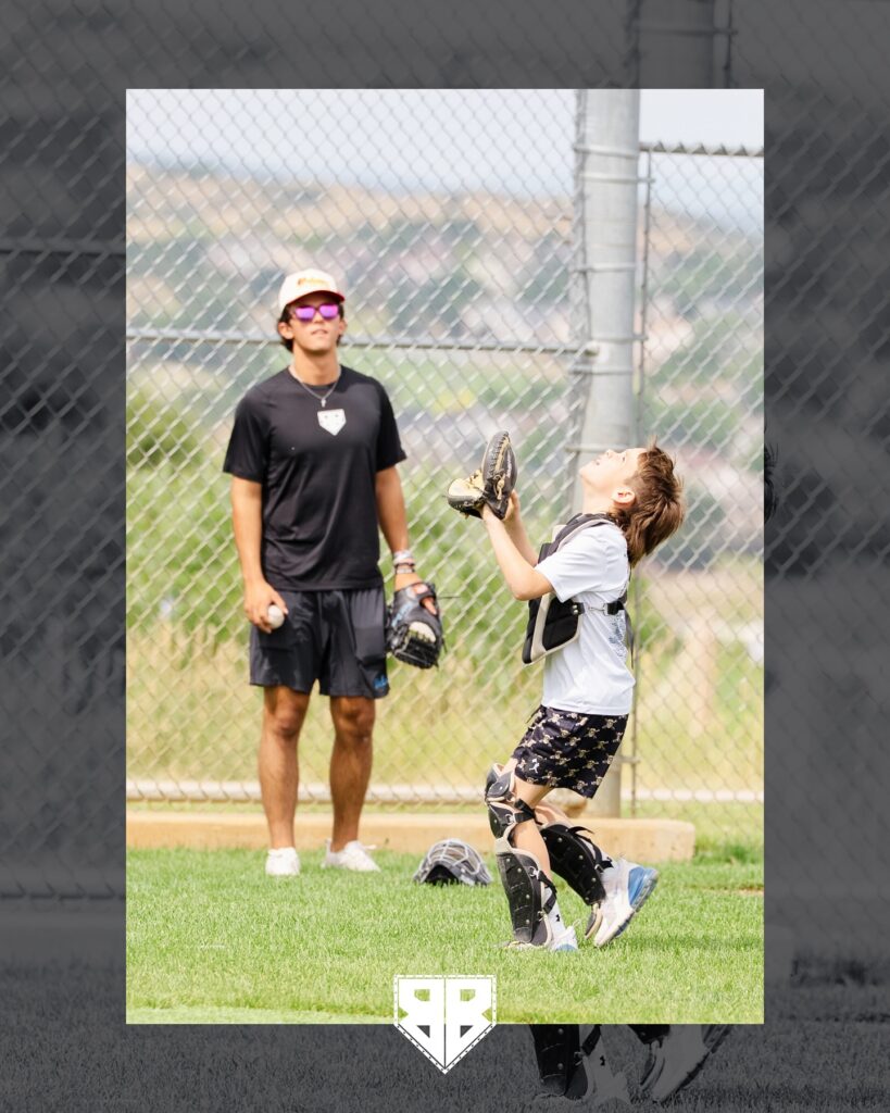 Backstop Bandits training a player