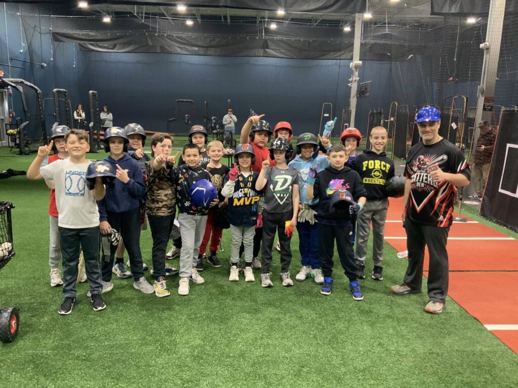 Sammy and the batters in the den