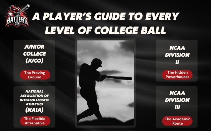 A Player’s Guide to Every Level of College Ball